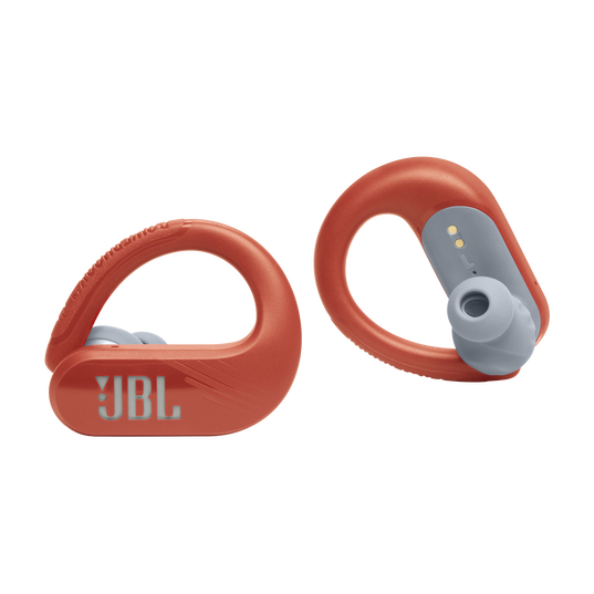 JBL Endurance Peak 3 - Coral - Dust and water proof True Wireless active earbuds - Detailshot 7